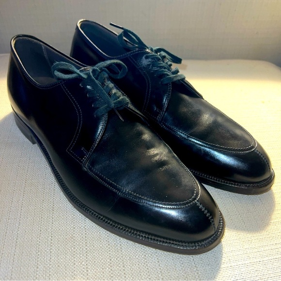 Breather Wright Arch Preserver Split Toe Derby Men’s 10C Black Leather 509083B - Picture 1 of 11